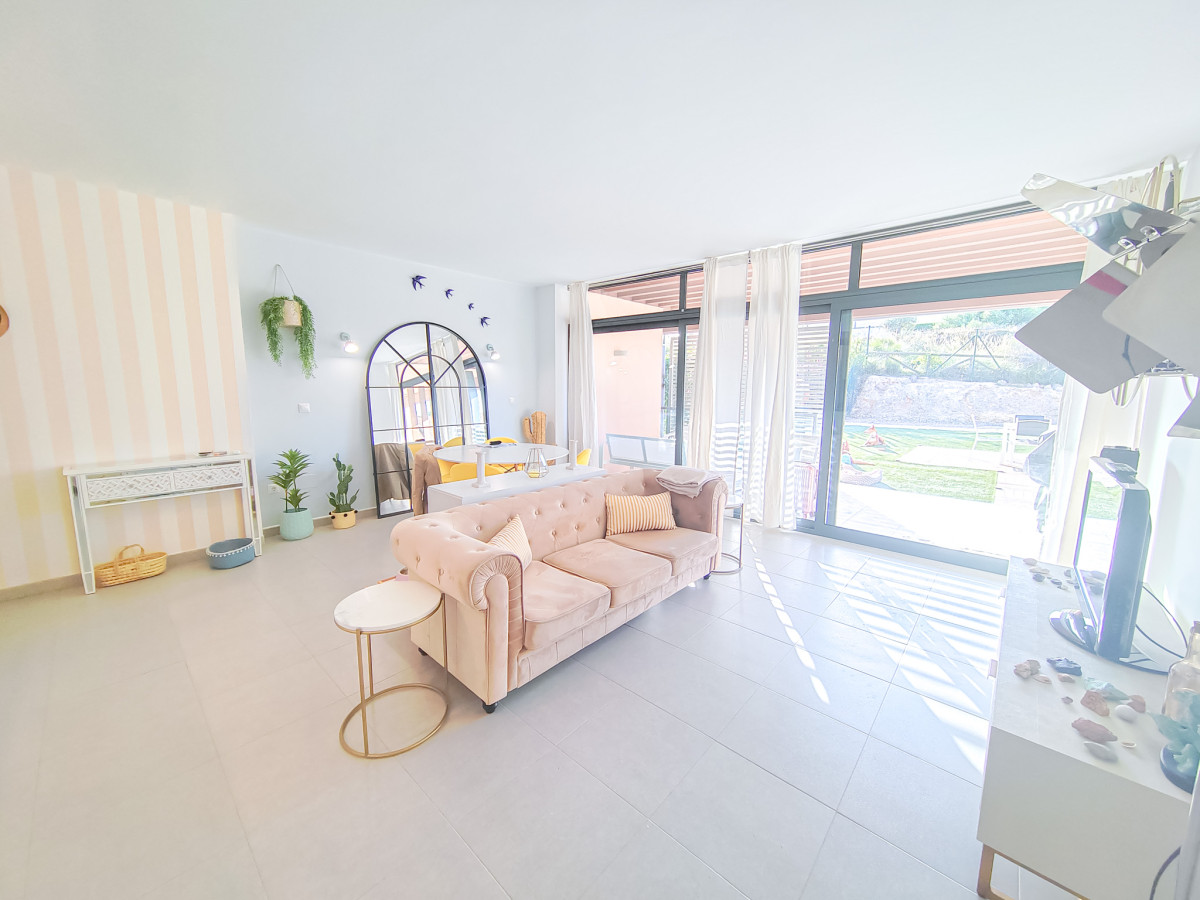 Piso en venta con jardín