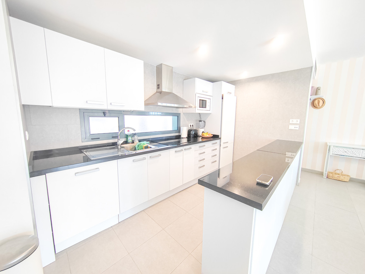 Piso en venta con jardín