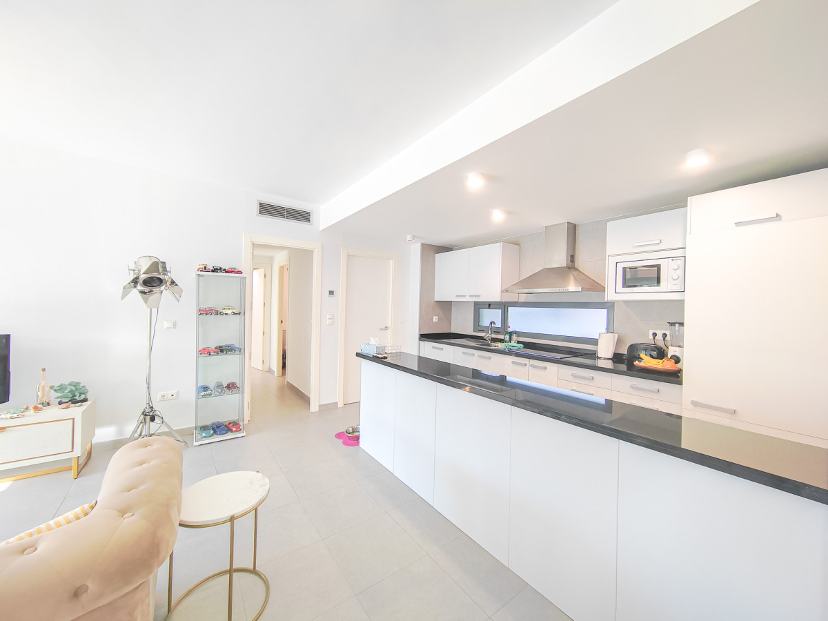 Piso en venta con jardín